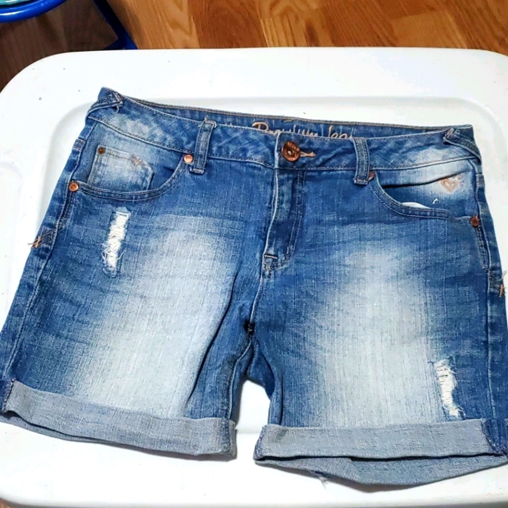 Justice Denim shorts